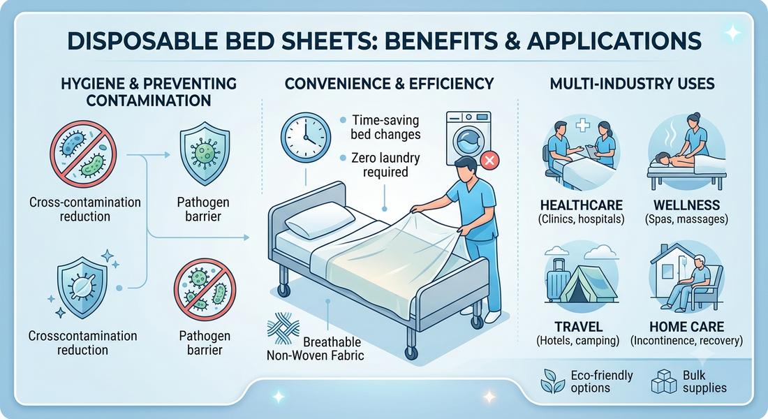 The Ultimate Guide to Disposable Bed Sheets: Benefits, Uses, and Industry Insights