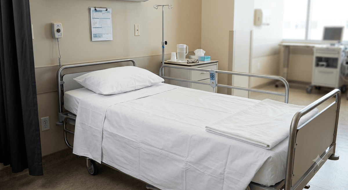 Disposable Hospital Bed Sheet with Pillow